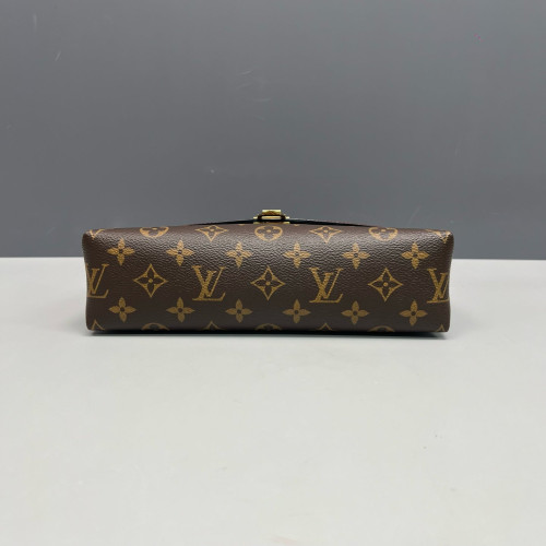 Louis Vuitton Saint Placide Monogram Burgundy Brown
