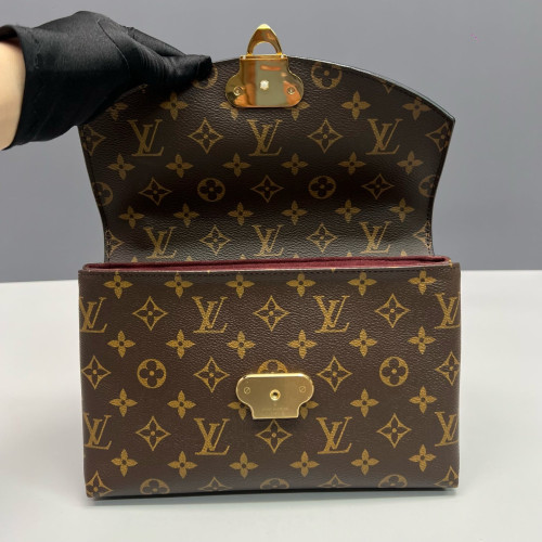 Louis Vuitton Saint Placide Monogram Burgundy Brown