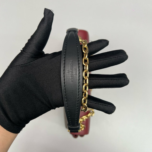 Louis Vuitton Saint Placide Monogram Burgundy Brown