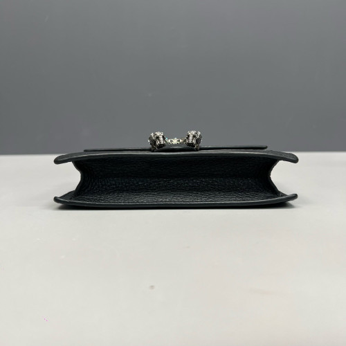 Gucci Super Mini Dionysus Calfskin Black