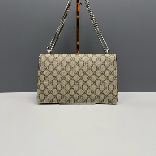 Gucci Meium Dionysus GG Supreme Monogram Red