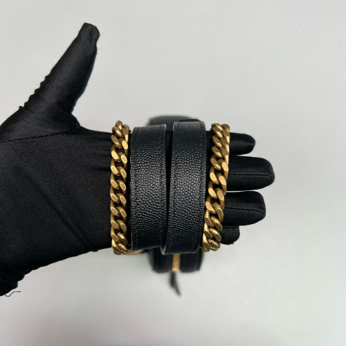 Yves Saint Laurent Vinyle Round Camera Bag Shiny Caviar Calfskin Black