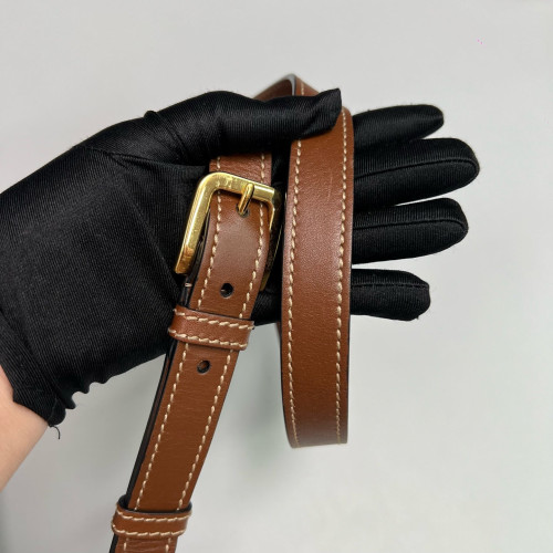 Gucci Saddle Bag GG Supreme Monogram Calfskin Black Brown