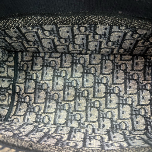Dior Small Book Tote Oblique Navy Beige Black