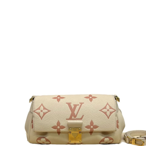 Louis Vuitton Favorite Monogram Empreinte Giant White Pink