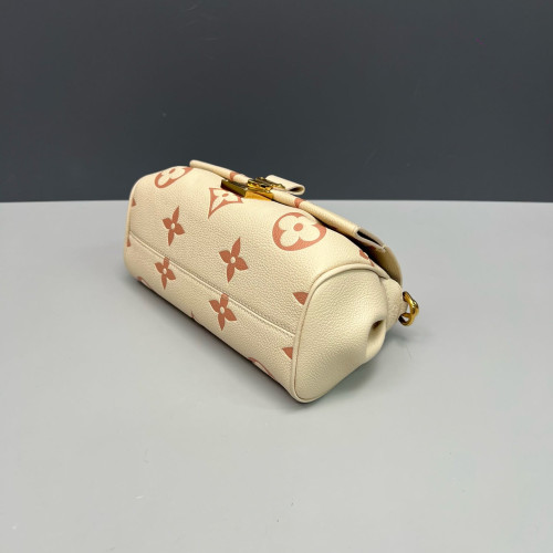 Louis Vuitton Favorite Monogram Empreinte Giant White Pink