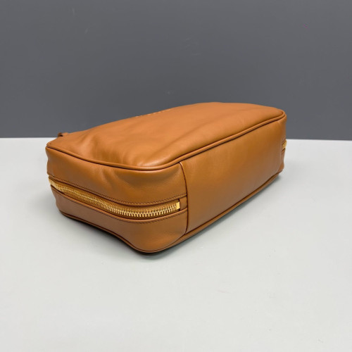 Miu Miu Beau Large Calfskin Brown