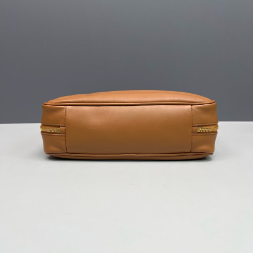 Miu Miu Beau Large Calfskin Brown