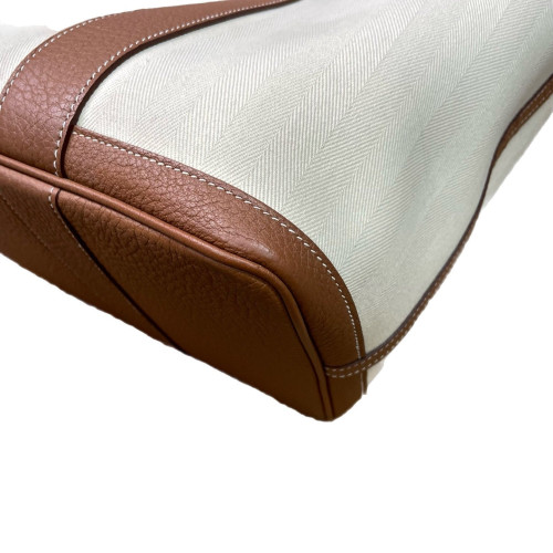 Hermes Garden Party 36 Toile Negonda 14 Beige 37 Gold
