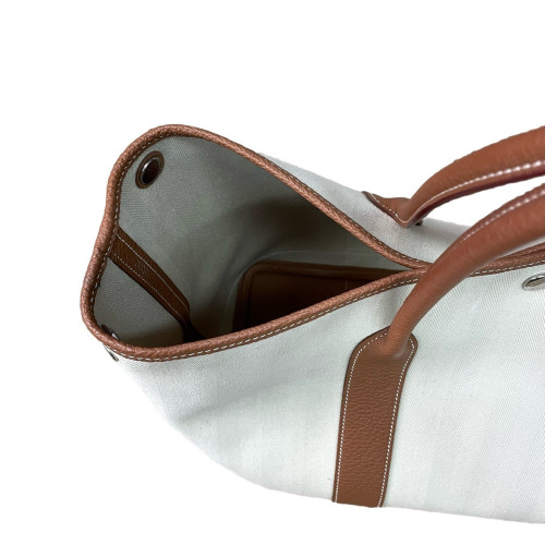 Hermes Garden Party 36 Toile Negonda 14 Beige 37 Gold