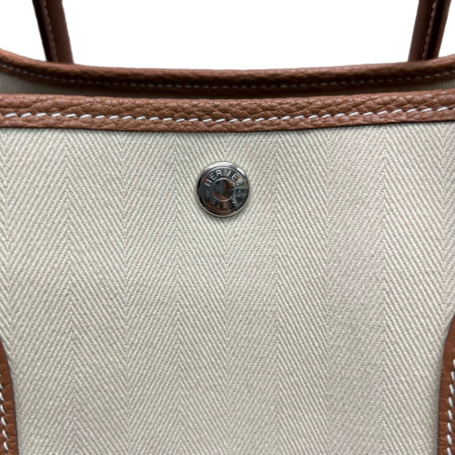 Hermes Garden Party 36 Toile Negonda 14 Beige 37 Gold