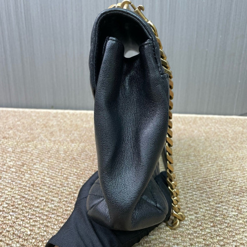 Yves Saint Laurent Large College Calfskin Black Yves Saint Laurent Large College Calfskin Black