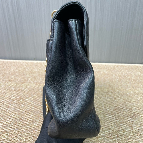 Yves Saint Laurent Large College Calfskin Black Yves Saint Laurent Large College Calfskin Black