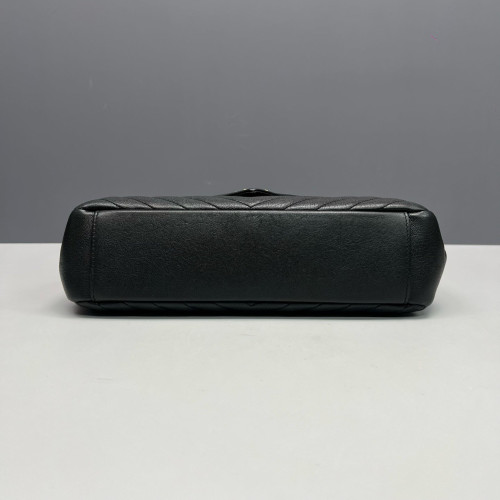 Yves Saint Laurent Large College Calfskin Black Yves Saint Laurent Large College Calfskin Black