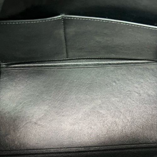 Celine Small Trapeze Calfskin Suede Black