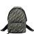 Dior Small Diortravel Backpack Oblique Calfskin Blue Beige