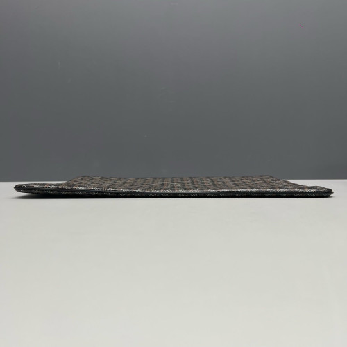 Goyard Senat GM Goyardine Black Brown White