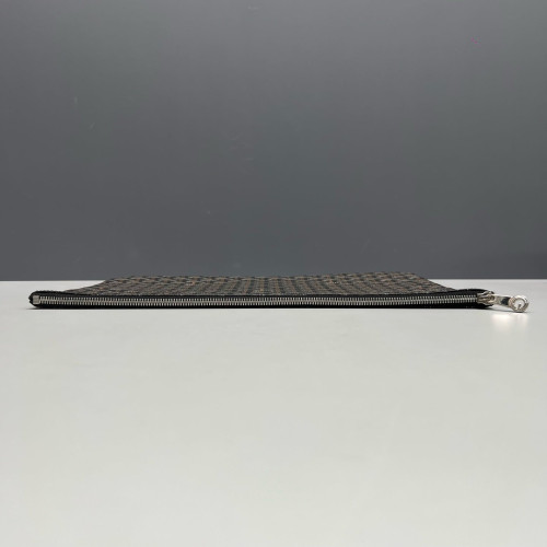 Goyard Senat GM Goyardine Black Brown White