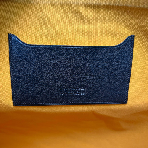 Goyard Senat GM Goyardine Black Brown White