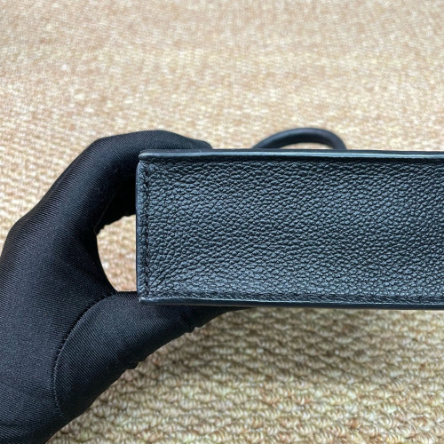 Louis Vuitton Petite Sac Plat Monogram Empreinte Giant Black White