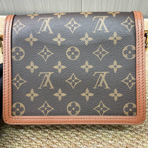 Louis Vuitton Dauphine Mini Monogram Reverse Monogram Brown