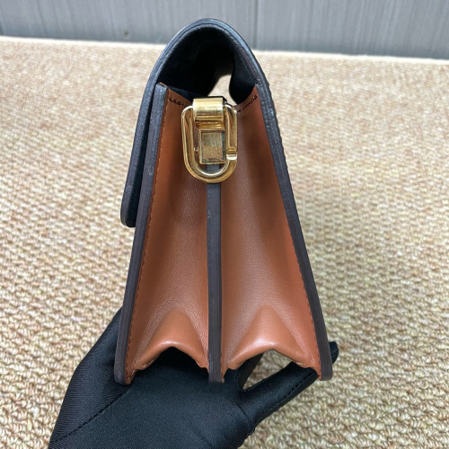 Louis Vuitton Dauphine Mini Monogram Reverse Monogram Brown
