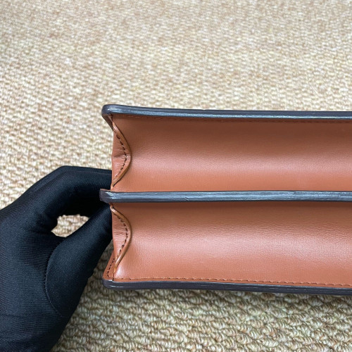 Louis Vuitton Dauphine Mini Monogram Reverse Monogram Brown