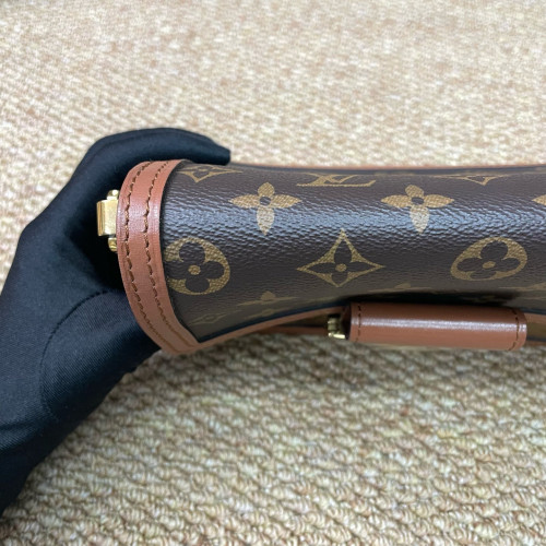 Louis Vuitton Dauphine Mini Monogram Reverse Monogram Brown