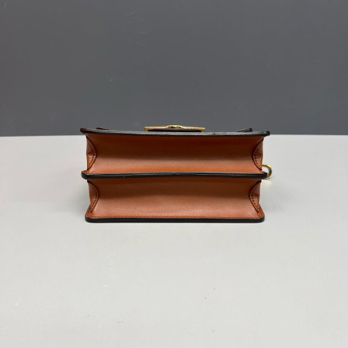 Louis Vuitton Dauphine Mini Monogram Reverse Monogram Brown