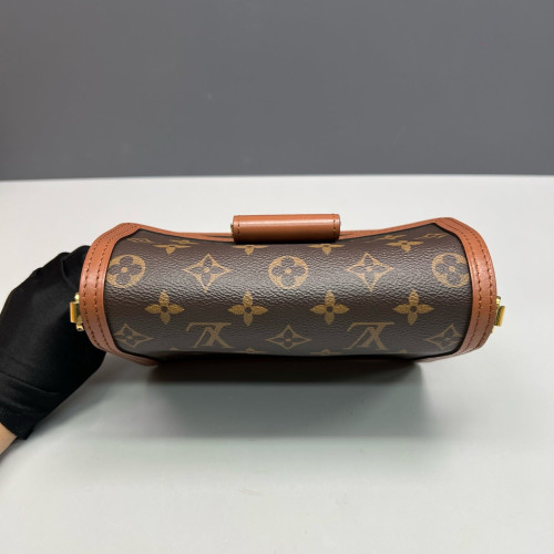 Louis Vuitton Dauphine Mini Monogram Reverse Monogram Brown