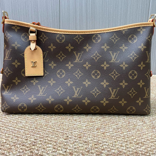 Louis Vuitton Carryall East West Shoulder Bag Monogram Brown