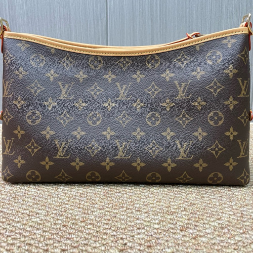 Louis Vuitton Carryall East West Shoulder Bag Monogram Brown