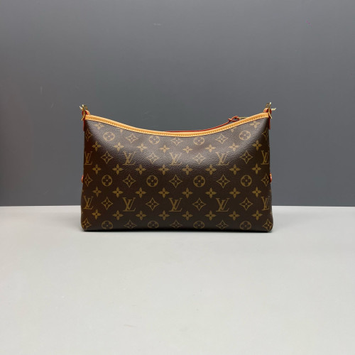 Louis Vuitton Carryall East West Shoulder Bag Monogram Brown