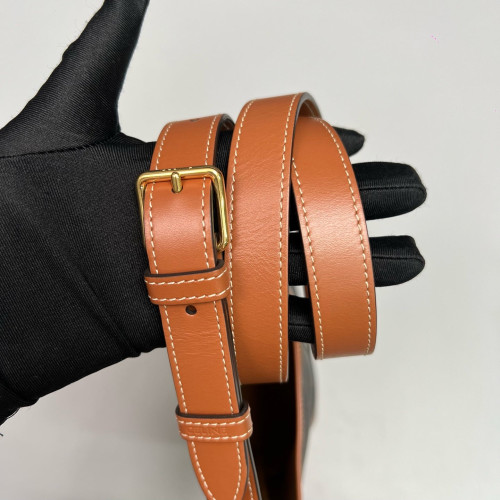 Celine Triomphe Bucket Bag Small Triomphe Calfskin Brown Dark Brown