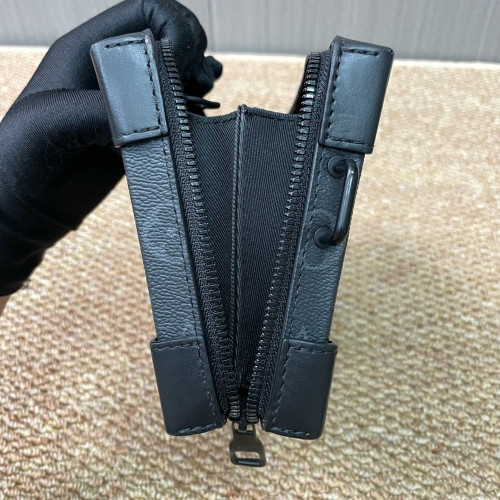 Louis Vuitton Soft Trunk Wallet Monogram Black