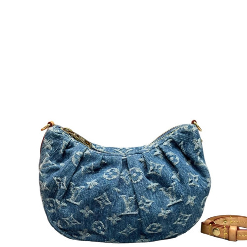 Louis Vuitton Pochette Valley Denim Monogram Blue