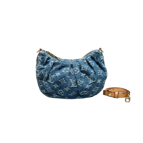 Louis Vuitton Pochette Valley Denim Monogram Blue