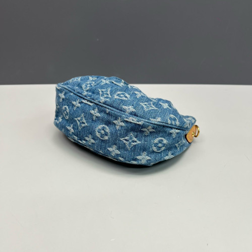Louis Vuitton Pochette Valley Denim Monogram Blue