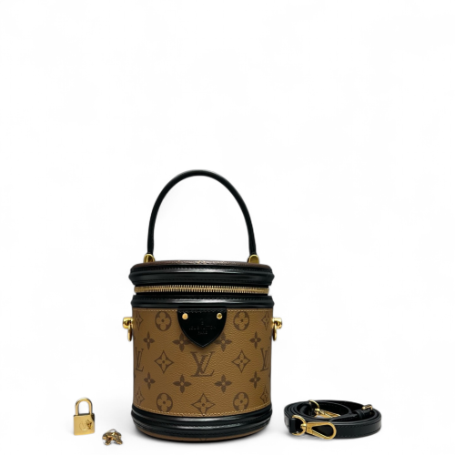 Louis Vuitton Cannes Monogram Reverse Monogram Brown