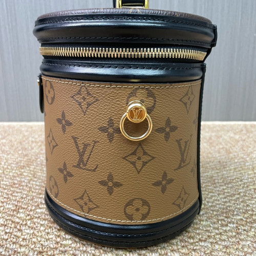 Louis Vuitton Cannes Monogram Reverse Monogram Brown