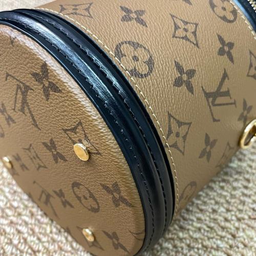 Louis Vuitton Cannes Monogram Reverse Monogram Brown