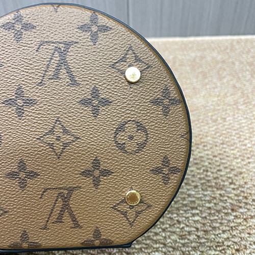 Louis Vuitton Cannes Monogram Reverse Monogram Brown