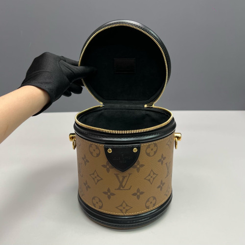 Louis Vuitton Cannes Monogram Reverse Monogram Brown