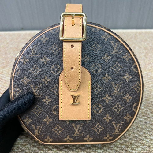 Louis Vuitton Petite Boite Chapeau Monogram Brown