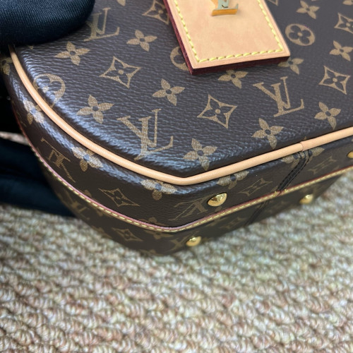 Louis Vuitton Petite Boite Chapeau Monogram Brown