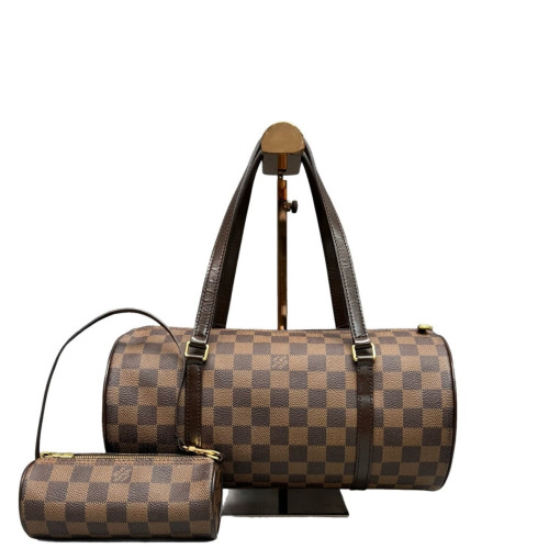 Louis Vuitton Papillon 30 With Copanion Damier Ebene Brown