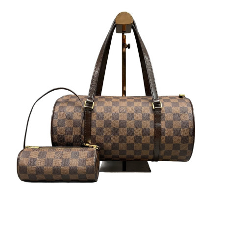 Louis Vuitton Papillon 30 With Copanion Damier Ebene Brown