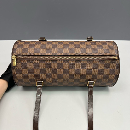 Louis Vuitton Papillon 30 With Copanion Damier Ebene Brown