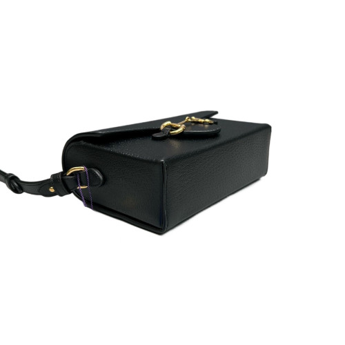 Gucci Mini Horsebit 1955 Calfskin Black