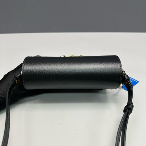 Gucci Mini Horsebit 1955 Calfskin Black
